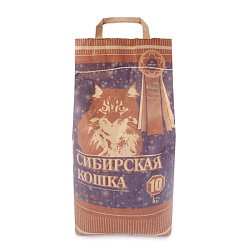 Сибирская Кошка Супер Комкующийся наполнитель 10л