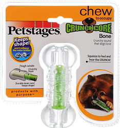 Игрушка для собак Petstages Хрустящая косточка" резиновая 10 см малая (28013)