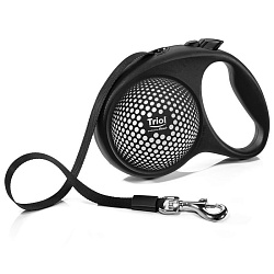 Поводок рулетка FLEXI Joy Planet L 5м до 50кг, лента