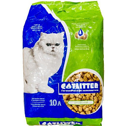 Catlitter древесный наполнитель 10л