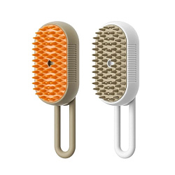 Расческа  ZooMoDa паровая 3 в1 с ручкой 136303