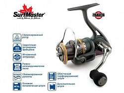 Катушка Surf Master Yamato Sensei FS2000A 11+1bb з/ш match