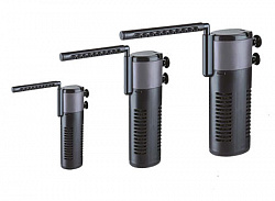 Помпа-фильтр BARBUS Био-бокс с наполнителем, аэратором, флейтой. 700л/ч (035)