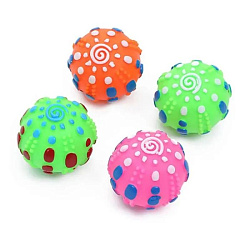 Игрушка для собак ZooMoDa Мяч Мина винил 7 см 135856