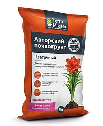 Грунт  Terra Master Авторский цветочный 5л
