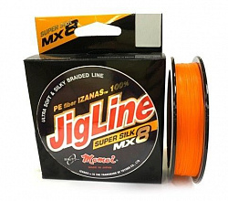 Шнур JigLine Super Silk 0,27мм 23,0кг 150м оранжевый