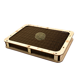 Когтеточка для кошек GoSi Прямоугольник "Канопус" из сотового наполнителя 