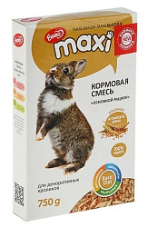 Ешка Maxi кормовая смесь для кроликов декоративных основной рацион 750гр