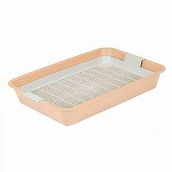 Туалет для кошек Дарэлл с сеткой 40*26*6,5см 2902