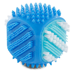 Игрушка для собак Куб зубная щетка из термпластичной резины 80мм Triol