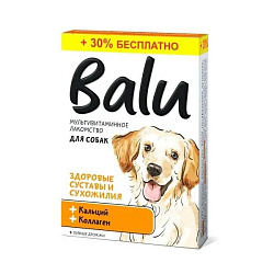 Мультивитаминное лакомство Balu для собак "здоровые суставы и сухожилия" 130 таб