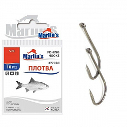 Крючок Marlins Плотва Ni №12 M2770Ni-012