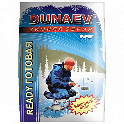 Прикормка зимняя готовая DUNAEV iCE-READY 500гр Универсальная ЧЁРНАЯ