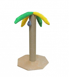 Когтеточка ZooMoDa "Пальма" меховая средняя для кошек №033