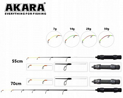 Удочка зимняя Akara Ice Jig Profi 28гр 55см IGP-28-55