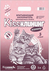 KissКлининг Эконом впитывающий наполнитель 5л