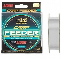 Леска LIDER CARP PLUS FEEDER CLEAR 300м  0,181мм
