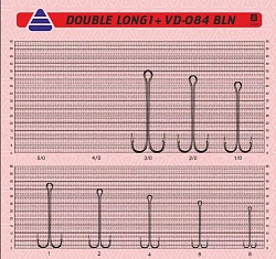 Крючок тройной VD-091 BN Treble Hooks №4 