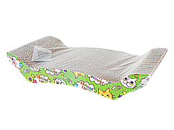 Когтеточка картон Уют арочная с мятой 43*22*8,8см КГ03