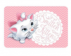 Коврик под миску Disney Marie pink 43*28см Triol