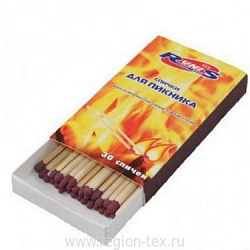 Спички  "RUNIS" для пикника, 30 шт. арт.1-045