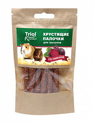 Лакомство для грызунов Triol Standard хрустящие палочки со свеклой 30гр