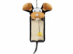 Когтеточка коврик Веселая мышь 40*14*2см СТ14 Triol