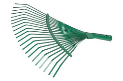 Грабли веерные плоские 22 зуба 410 мм GR-41 GRINDA