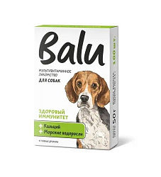 Мультивитаминное лакомство Balu для собак "здоровый иммунитет" 100 таб