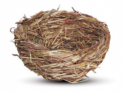Гнездо для птиц NATURAL из луговых трав 110*45мм 1004
