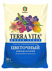 Грунт  Фарт Живая земля цветочная 50л