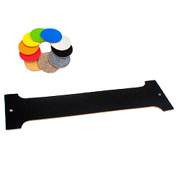 Когтеточка "Инь" ковролиновая подвесная 18*59см Дарэлл