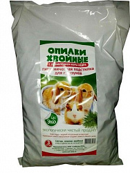 Опилки для грызунов хвойные гранулы 3л