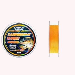 Леска Caiman Carpodrome Fluoro orange 300м 0,228мм