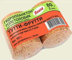 Гидропланктон 80гр х 2шт Тутти-Фрутти