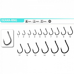 Крючок Caiman Iseama-Ring №10 183006