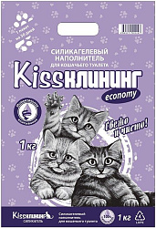 KissКлининг впитывающий силикагелевый наполнитель 1кг 