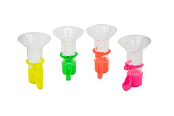 Кормушка для птиц ЕВРО для сыпучего корма 100мл 5079