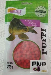 Насадка пенотесто PUFFI Grizzly baits Слива