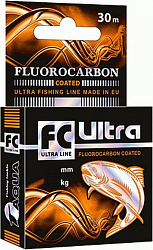 Леска AQUA FC ULTRA Coated 30м 0,14mm