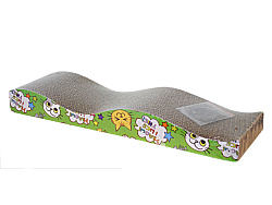 Когтеточка картон Уют волна 13*5*45см КГ08