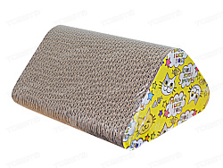 Когтеточка картон Уют треугольная 30*28*31см КГ11