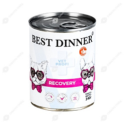 Best Dinner Vet Profi Recovery диетический влажный корм для собак и кошек 340гр 