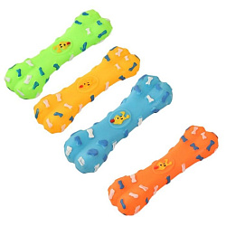 Игрушка для собак ZooMoDa Кость с косточками винил 16,5 см 135854