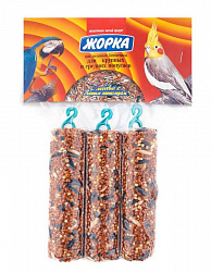 Жорка лакомство для попугаев медовые батончики для крупных и средних