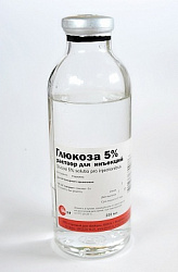 Глюкоза 5% 200 мл