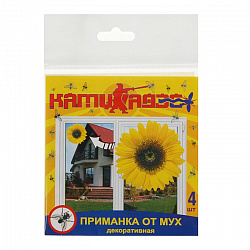 Камикадзе наклейка от мух на окно