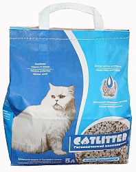 Catlitter комкующийся наполнитель 5л