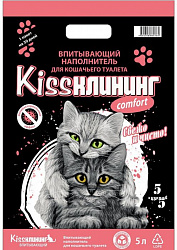 KissКлининг Комфорт впитывающий наполнитель 5л