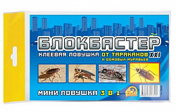 Блокбастер Клеевая ловушка от тараканов (1шт) 